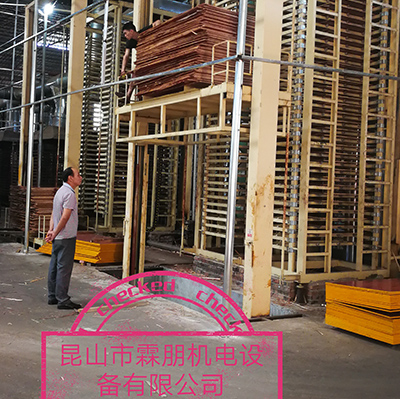 400噸25層建筑模板熱壓機